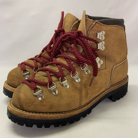 Dexter Shoes Vintage Dexter Hiking Boots Mens 75m Brown Leather